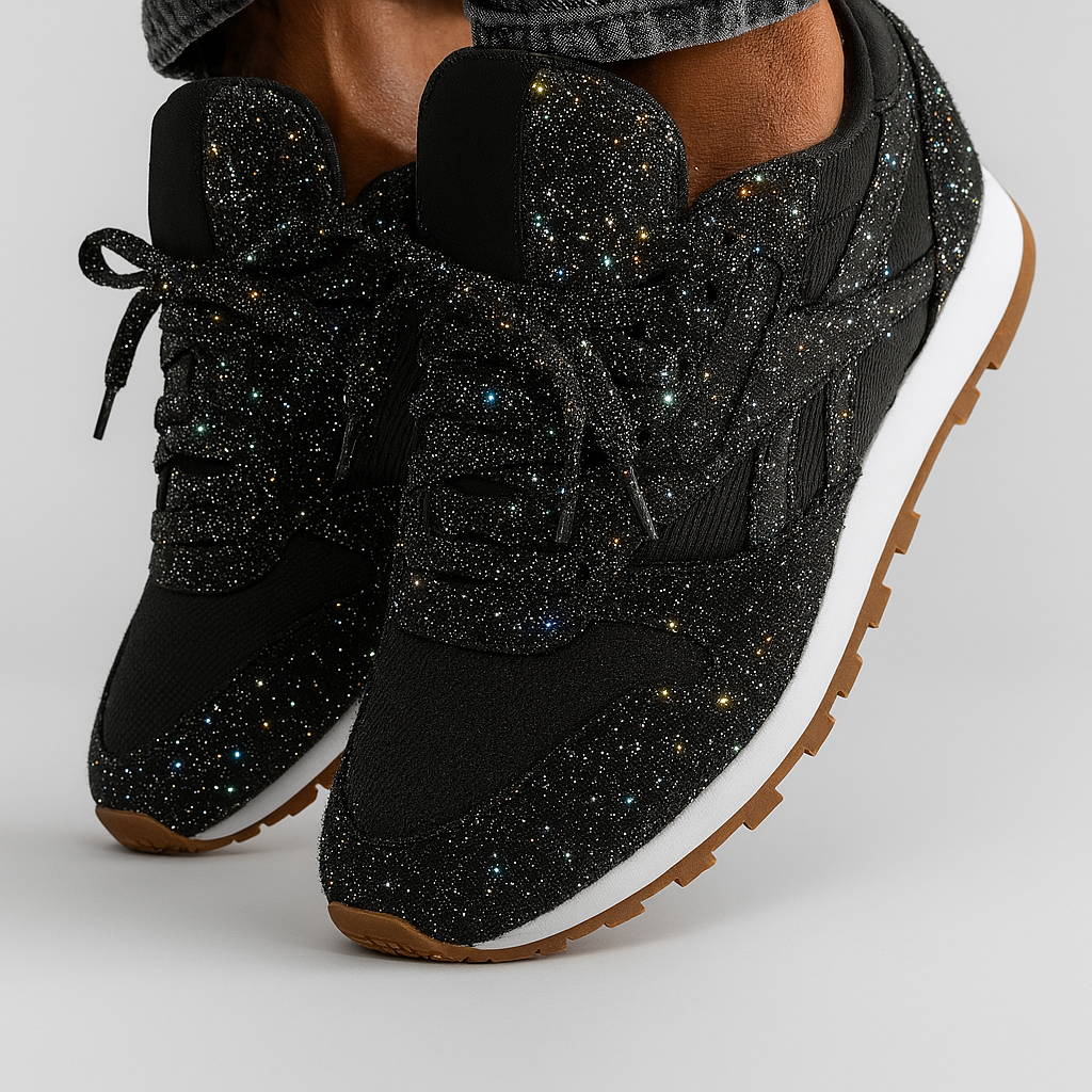 Glitter Chunky Sneakers for Women