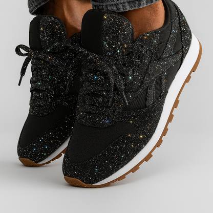 Glitter Chunky Sneakers for Women