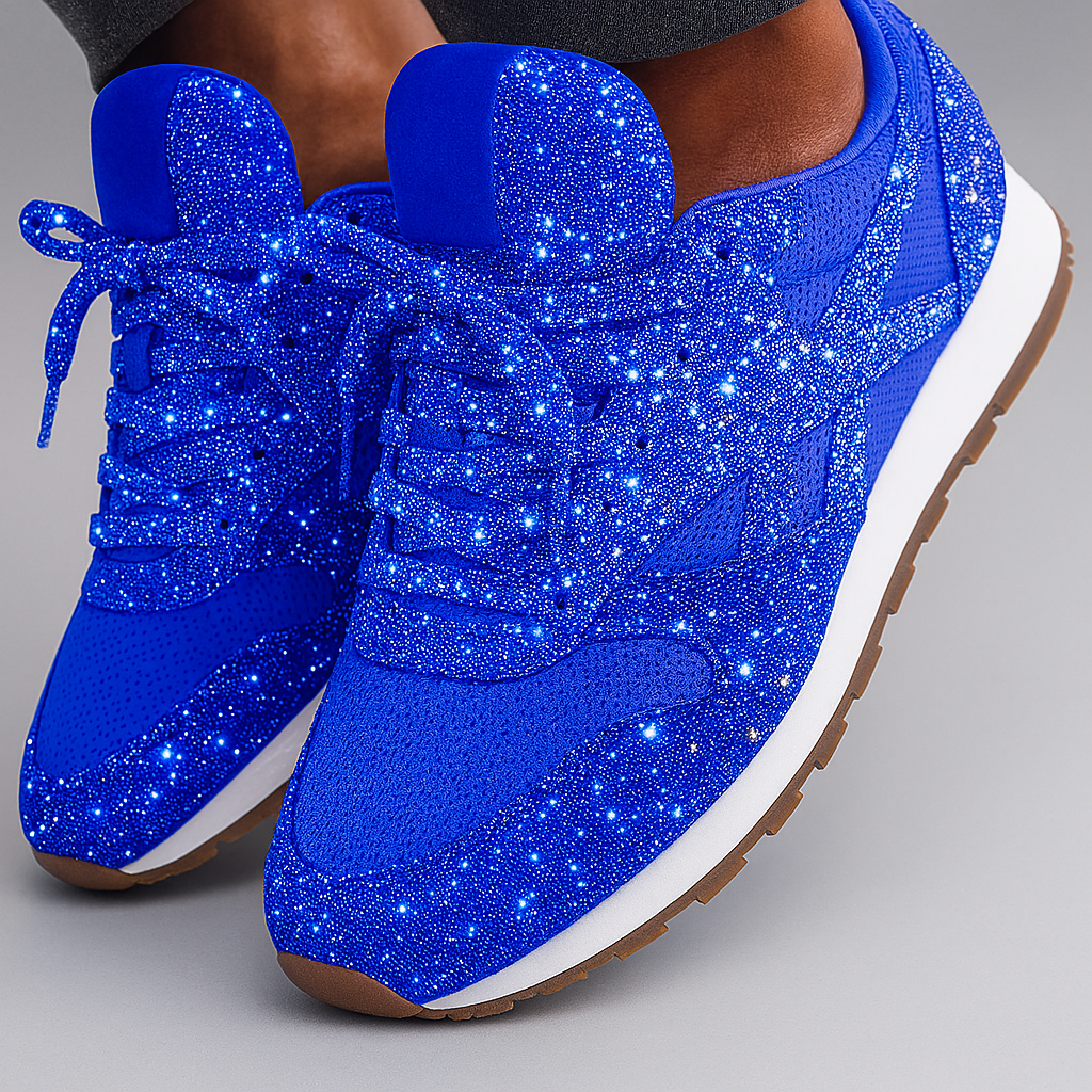Glitter Chunky Sneakers for Women