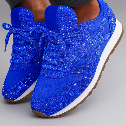 Glitter Chunky Sneakers for Women