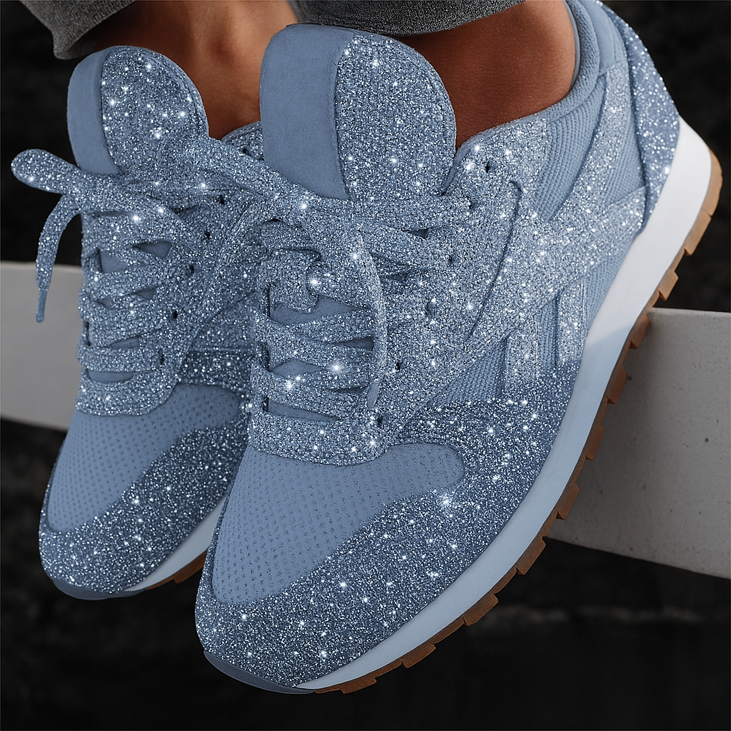 Glitter Chunky Sneakers for Women