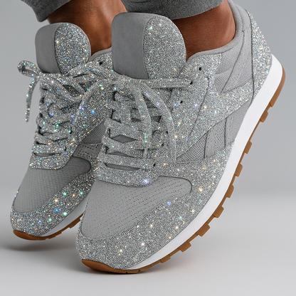Glitter Chunky Sneakers for Women