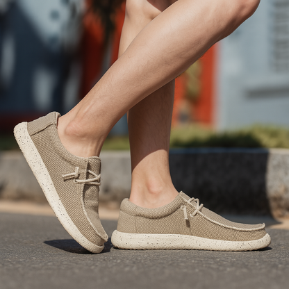 Slip-ons leves e modernos para homem – perfeitos para o verão