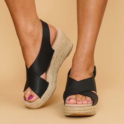 Sandálias de Verão Elegantes e Confortáveis para Mulher