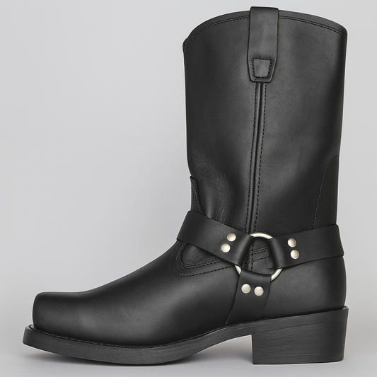 Botas vaqueras vintage sostenibles para mujer