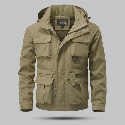 Waterproof Military-Style Jacket for Men