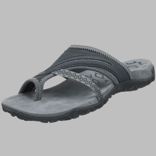 Sandalias cómodas con tiras cruzadas