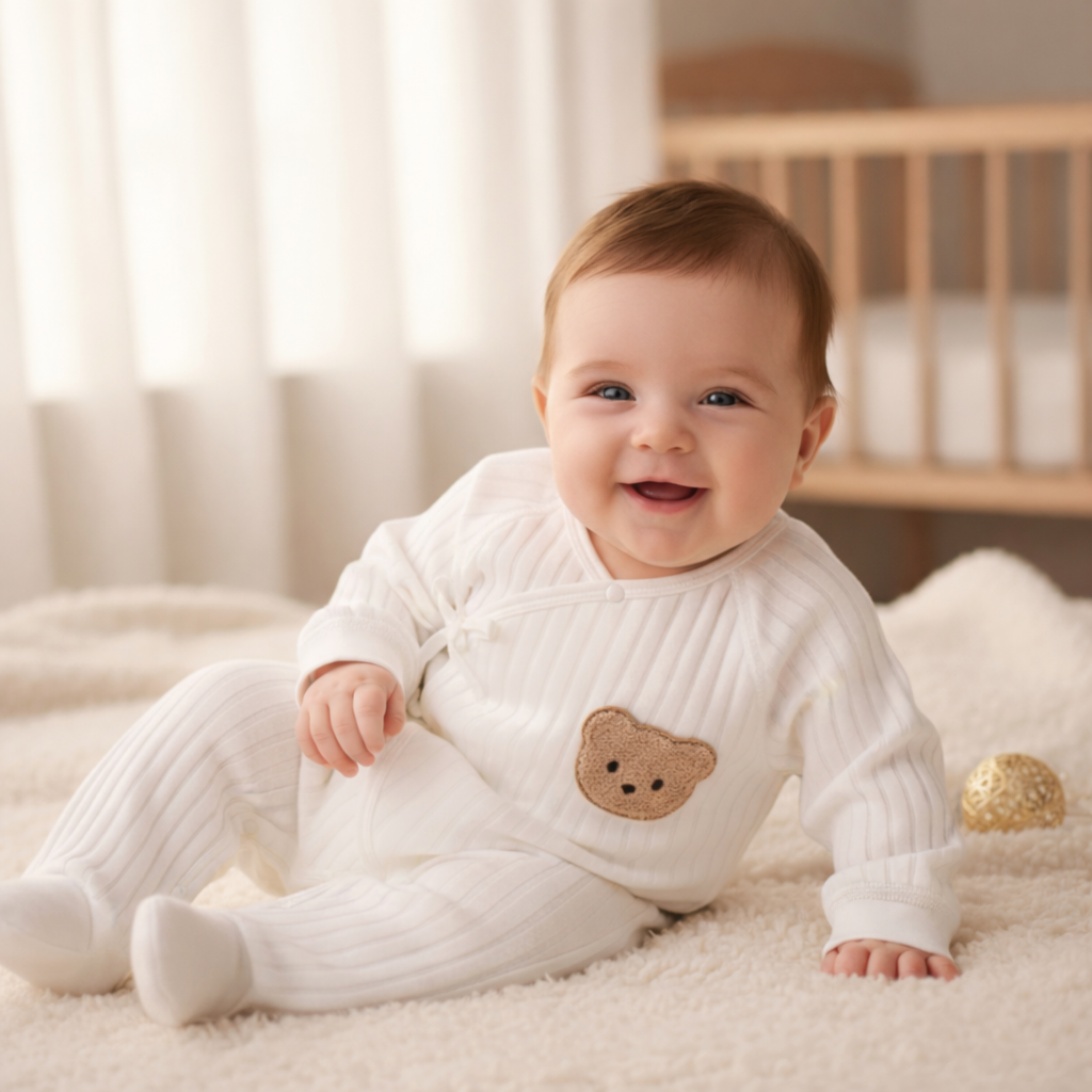 Cute Baby Romper – Comfortable and Breathable for Autumn and Winter