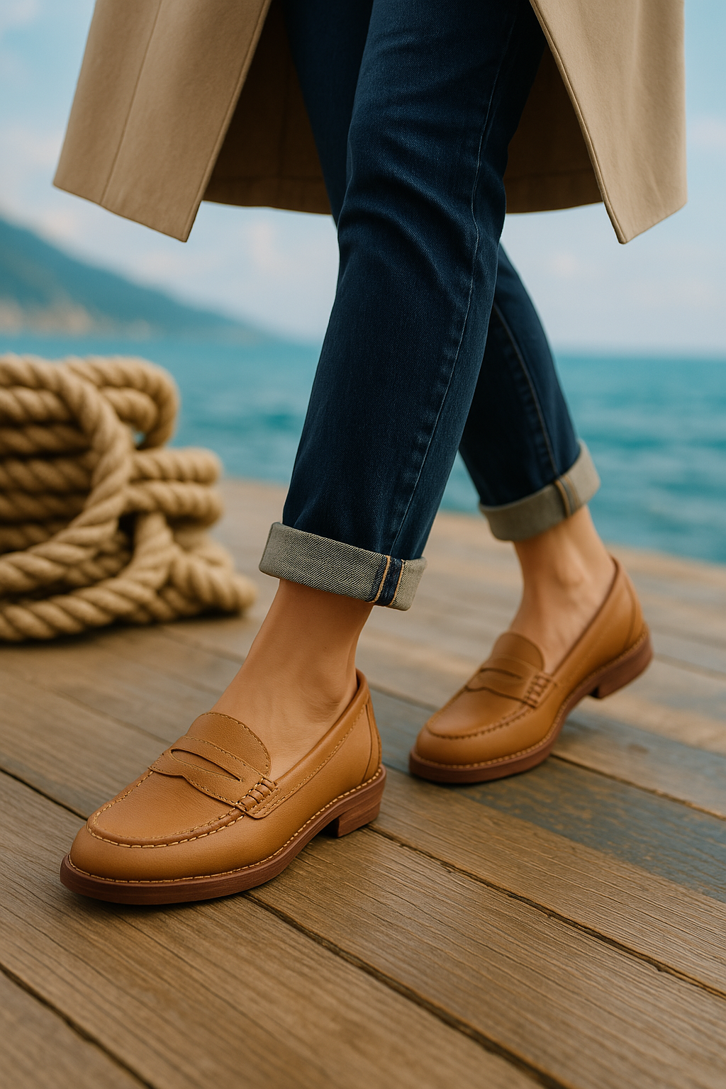 Leather Loafers for Women