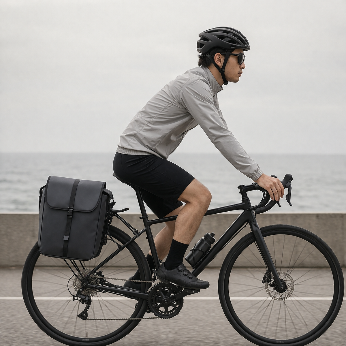 Sacoche arrière de vélo | Imperméable, grande capacité | Durable, à fixer sur le porte-bagages