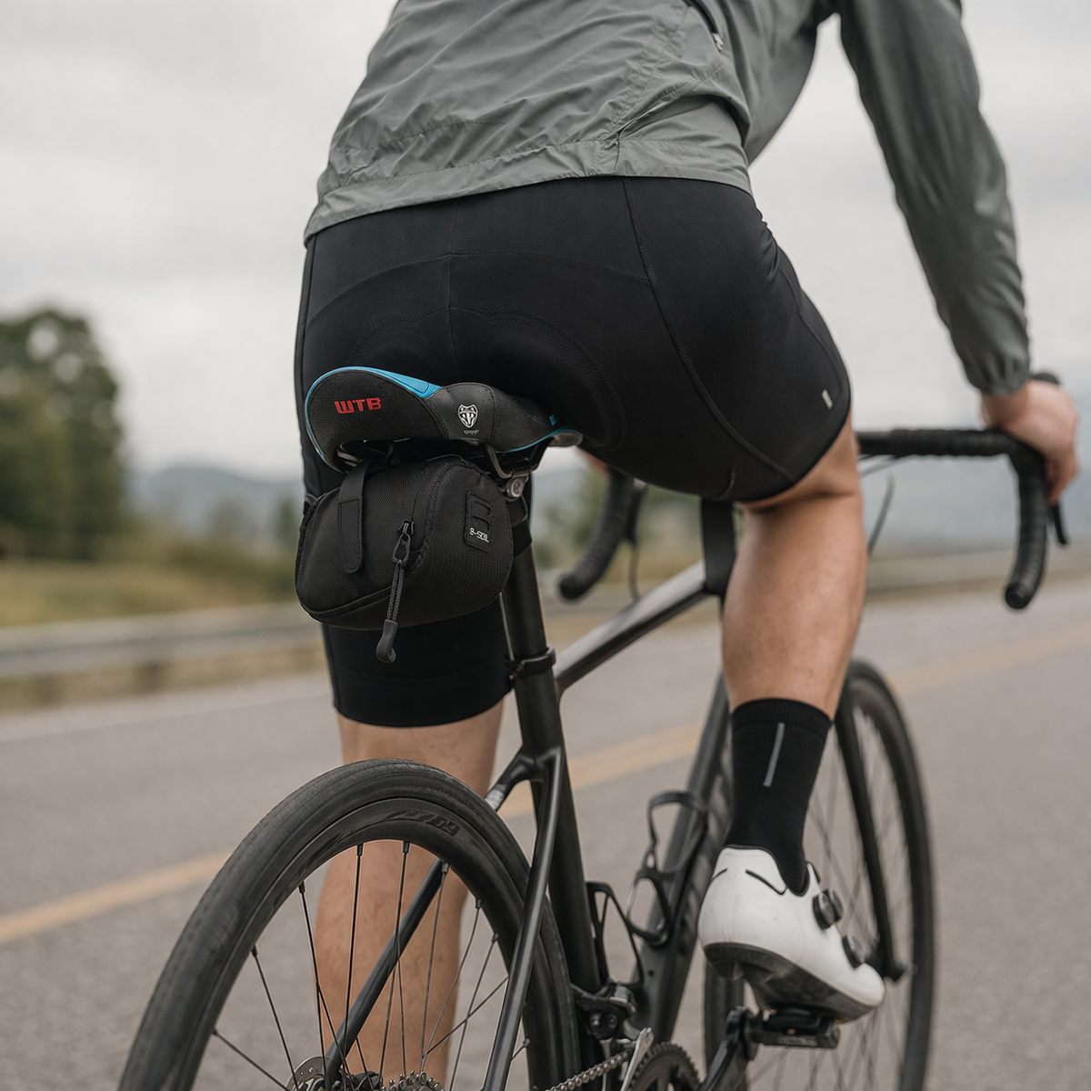 Brašňa na bicykel pod sedlo | Kompaktná, ľahká | Prenosná, odolná