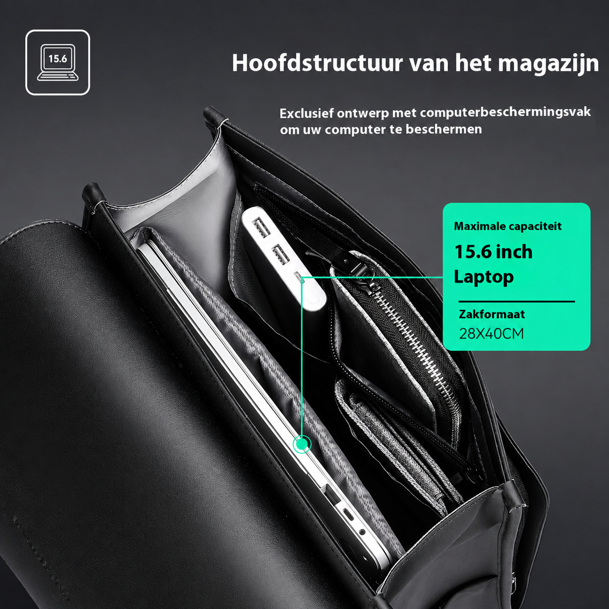 Large Computer Backpack for Men