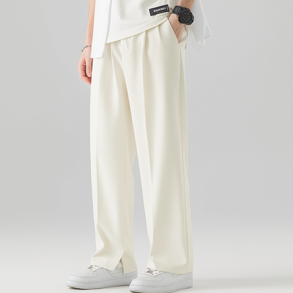 Loose, Draped Summer Trousers for Men