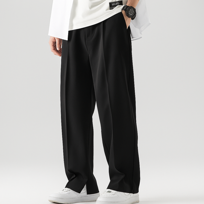 Loose, Draped Summer Trousers for Men