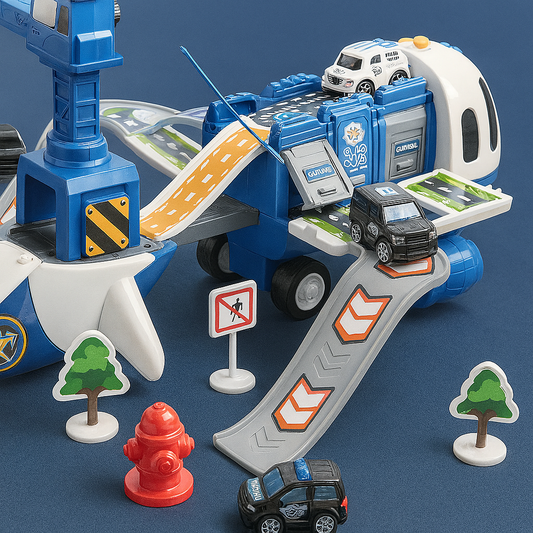 Set de juego de avión aventurero para niños