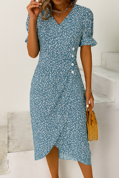 Lightweight Maxi Dress in Cotton Blend for Women