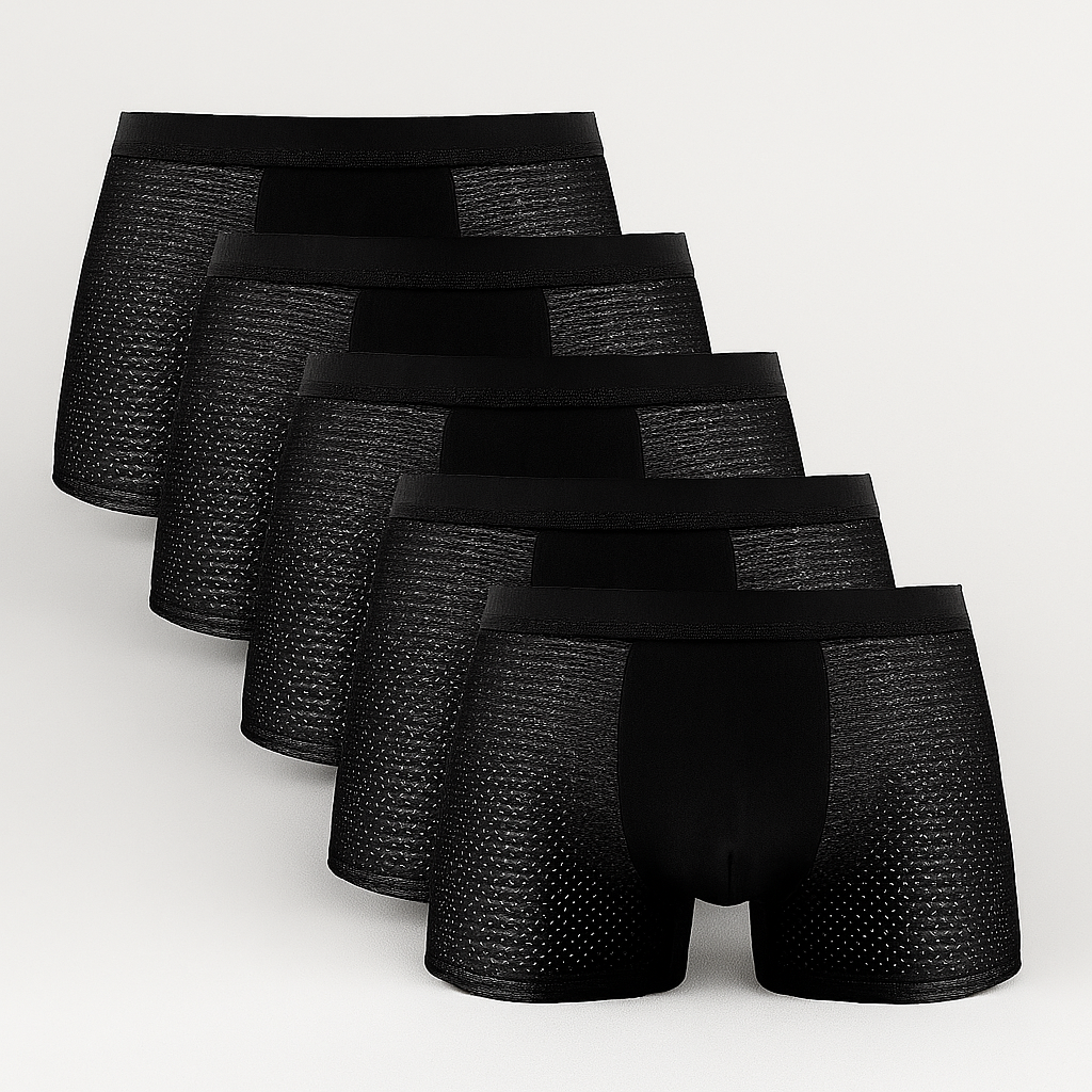 Men's Mesh Boxershorts, 5-pack