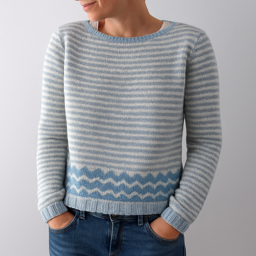 Retro Cable Knit Jumper for Women