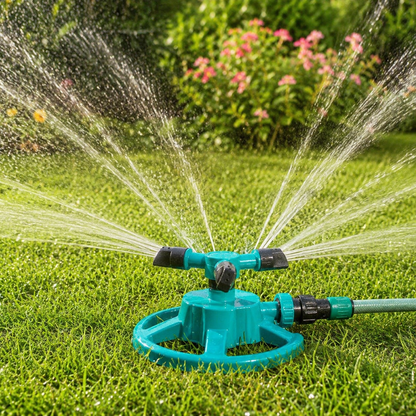 WATERORBIT - Automatic 360 Degree Sprinkler - Reliable Watering for Plants