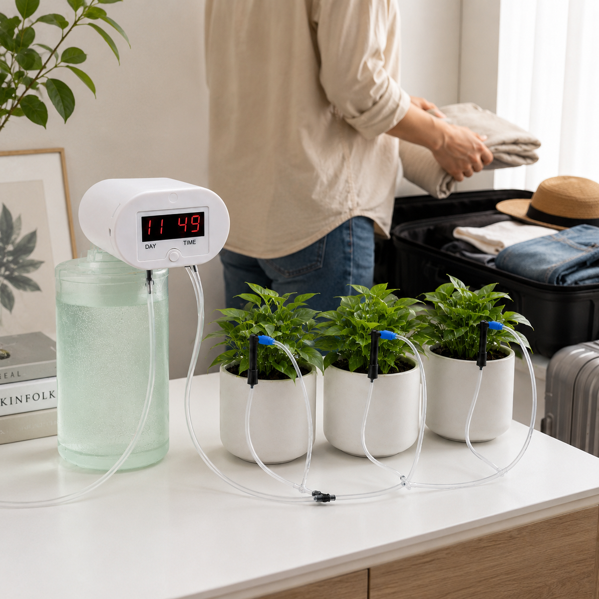 LEAFCARE - Slim Automatic Watering System - Houseplants