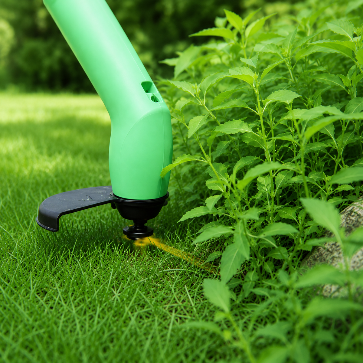 Mini-tondeuses sans fil - Coupe-bordures portatif - Batterie rechargeable - Jardin