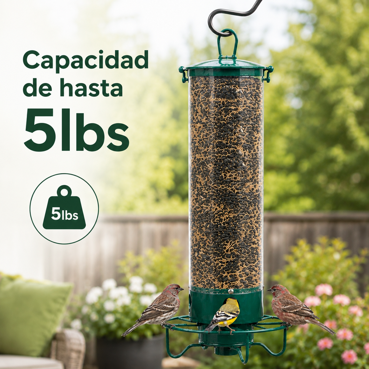 Bird Feeder - Squirrel Proof - Vandalism Resistant