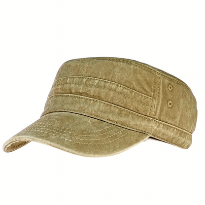 Retro army cap for men