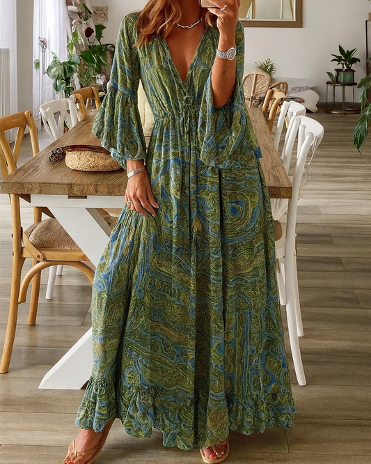 Vestido Maxi Bohemio para Mujer