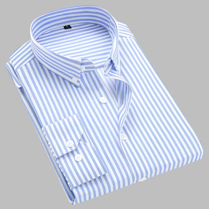 Checked Oxford Cotton Shirt for Men
