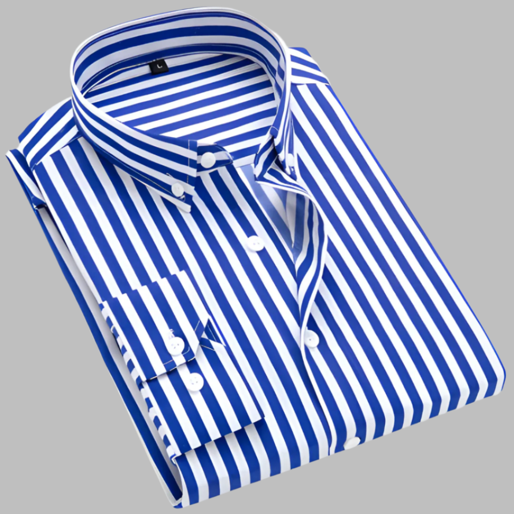Checked Oxford Cotton Shirt for Men