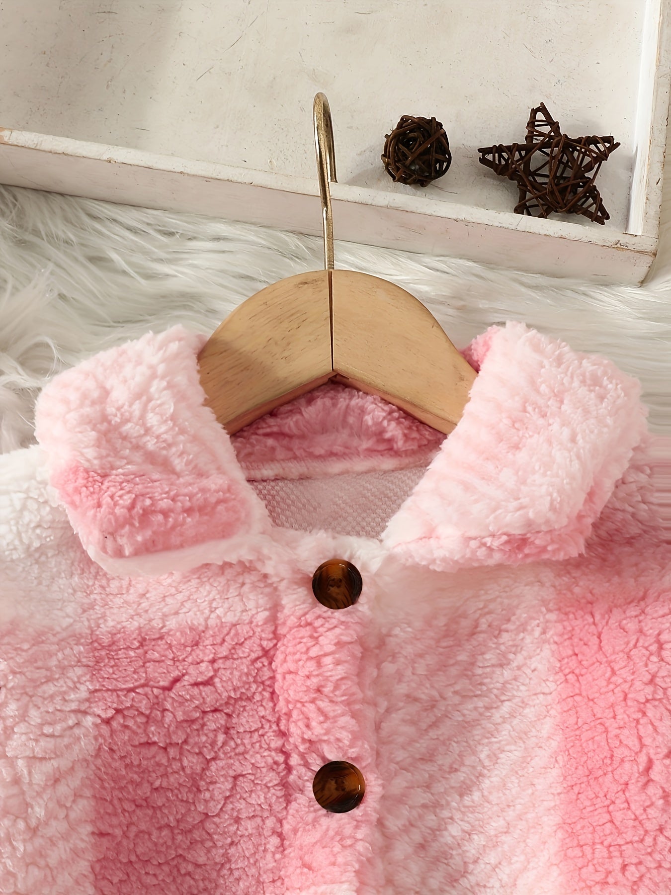 Checked Pattern Jacket Thin Fleece Children's Jacket - Mia