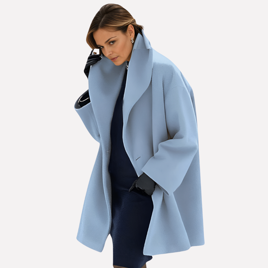 Chaqueta de mujer con cuello ancho