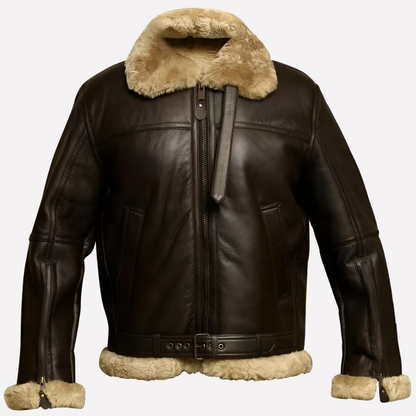 Men's Shearling-Style Jacket