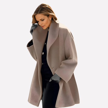 Ladies Wide Collar Jacket
