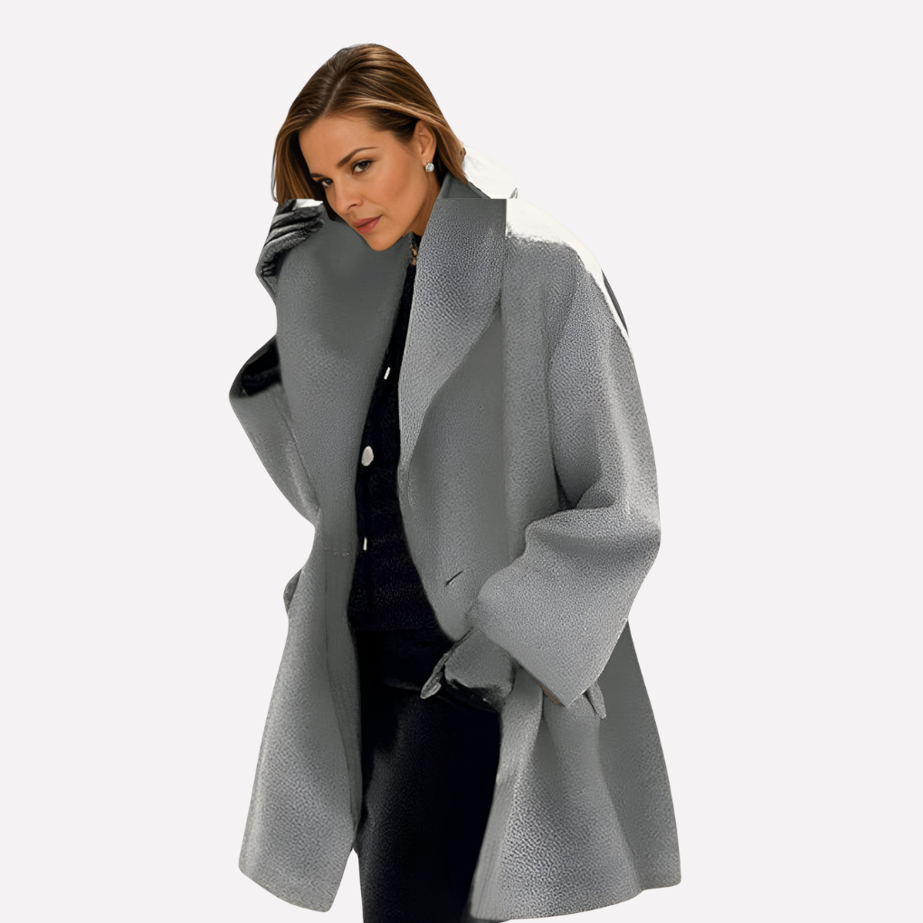 Ladies Wide Collar Jacket