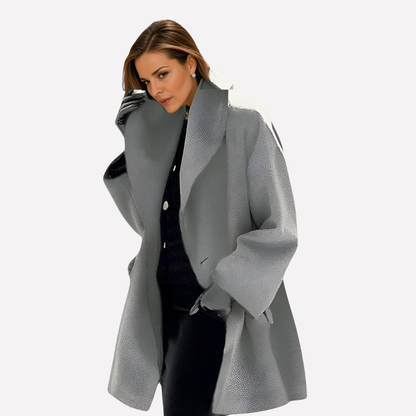 Ladies Wide Collar Jacket
