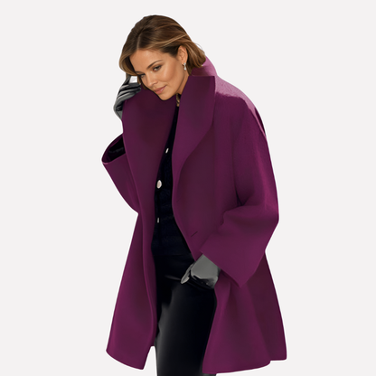 Ladies Wide Collar Jacket