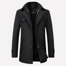 Veste pour homme avec col à revers et boutons