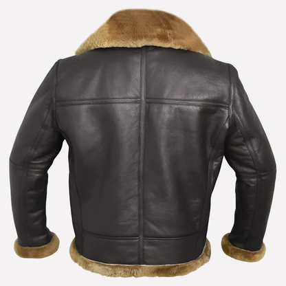 Men's Shearling-Style Jacket