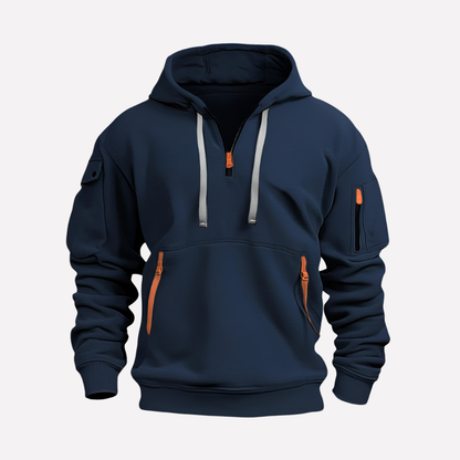 Men's Hoodie with Adjustable Hood