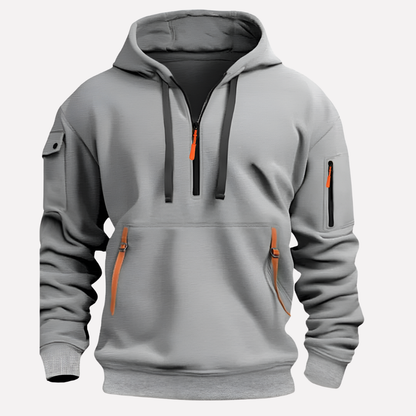 Men's Hoodie with Adjustable Hood
