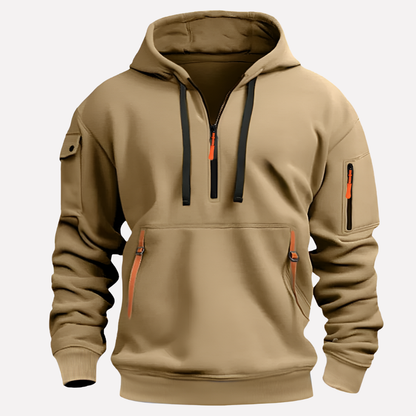 Men's Hoodie with Adjustable Hood