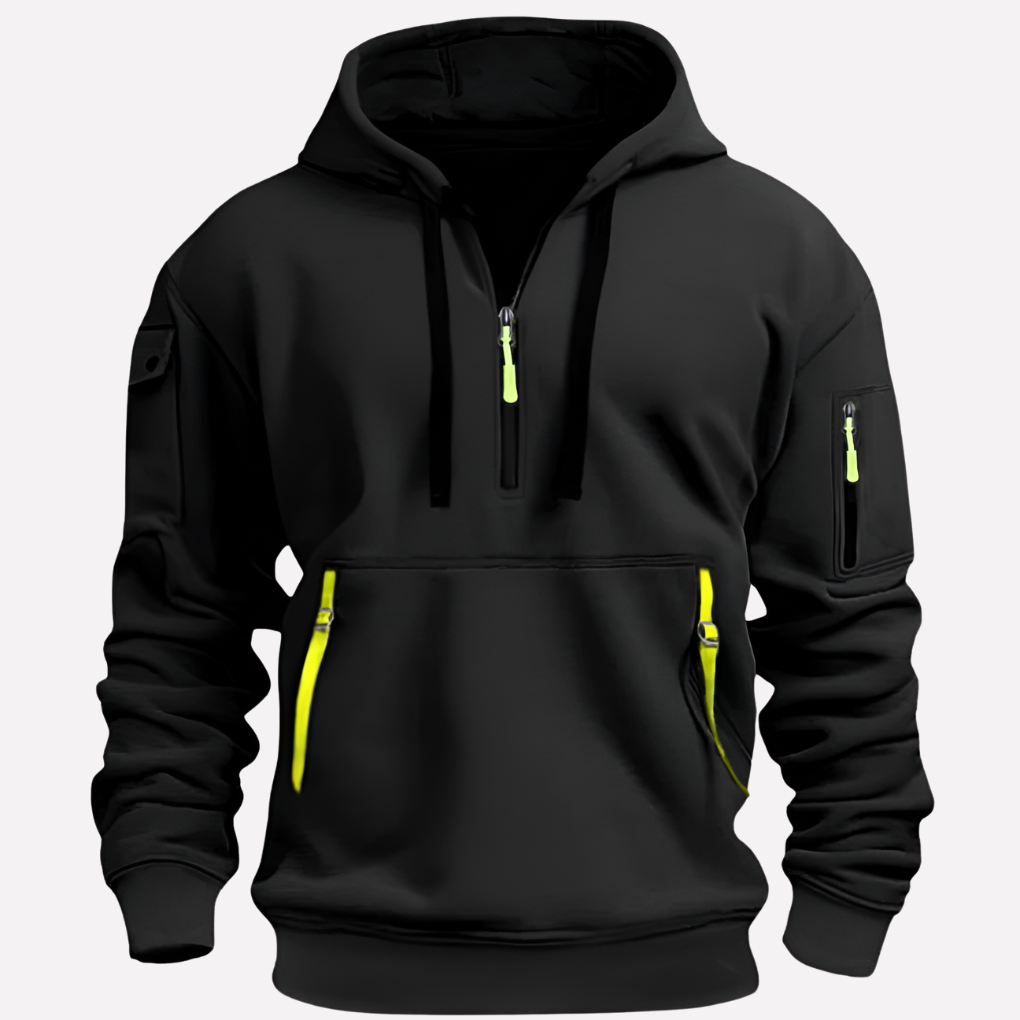 Men's Hoodie with Adjustable Hood