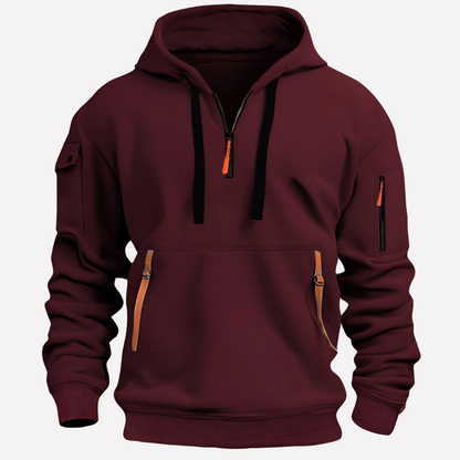 Men's Hoodie with Adjustable Hood