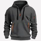 Hoodie met verstelbare capuchon voor heren