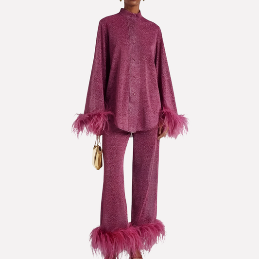 Conjunto de dos piezas para mujer: elegante y cómodo para cualquier ocasión