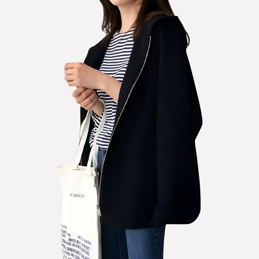 Chaqueta con capucha para mujer