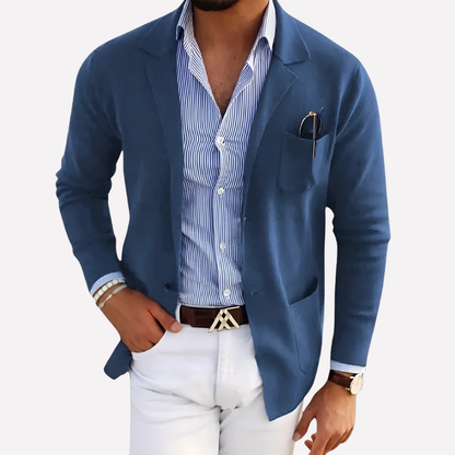 LEGEND Men's Knitted Blazer