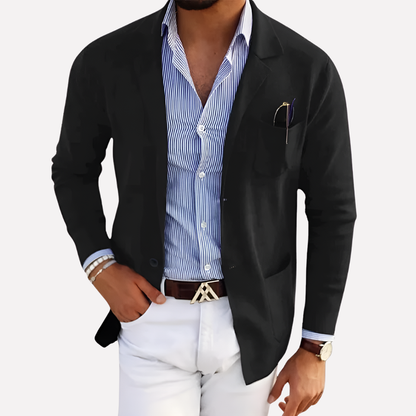 LEGEND Men's Knitted Blazer