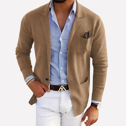 LEGEND Men's Knitted Blazer